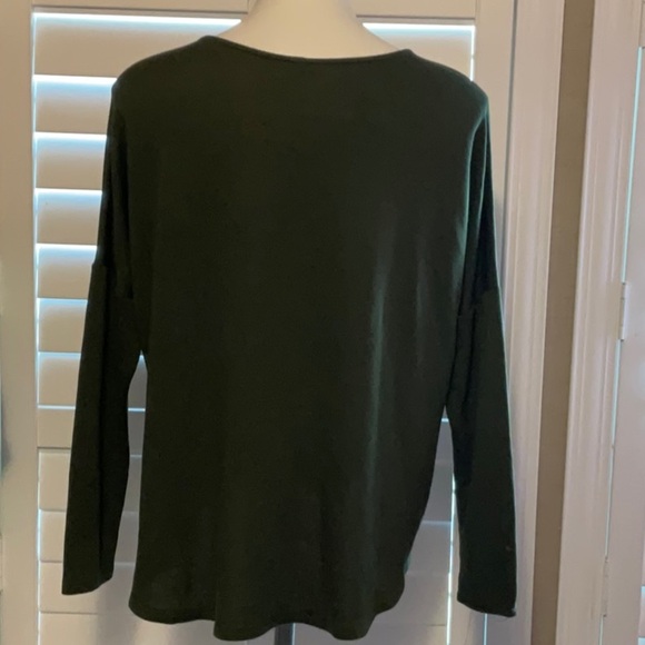 Tresics Fitted Green Long Sleeve Sweatshirt - Picture 3 of 6